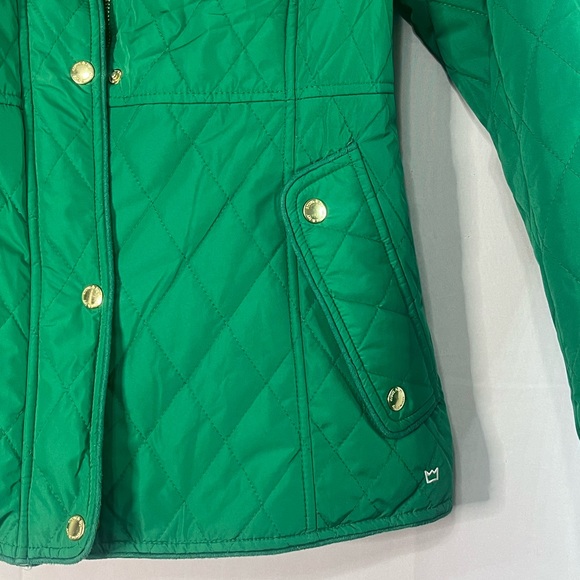 Crown & Ivy GREEN lined jacket NWT SIZE Small - Picture 3 of 11